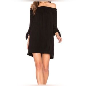 Revolve Maven West Off Shoulder Tie Sleeve Dress